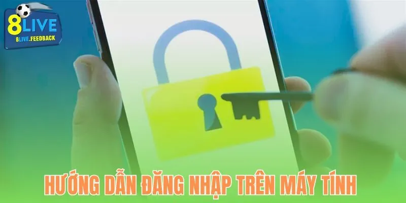 Các bước đăng nhập 8Live chi tiết trên website